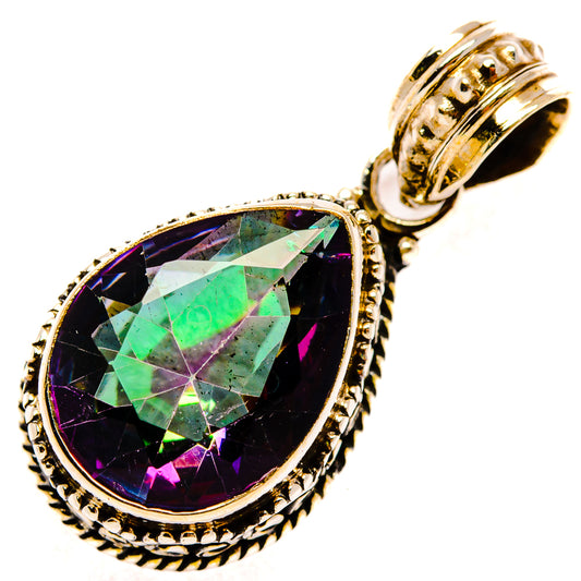 Mystic Topaz Pendants handcrafted by Ana Silver Co - PD27821 - Photo 2