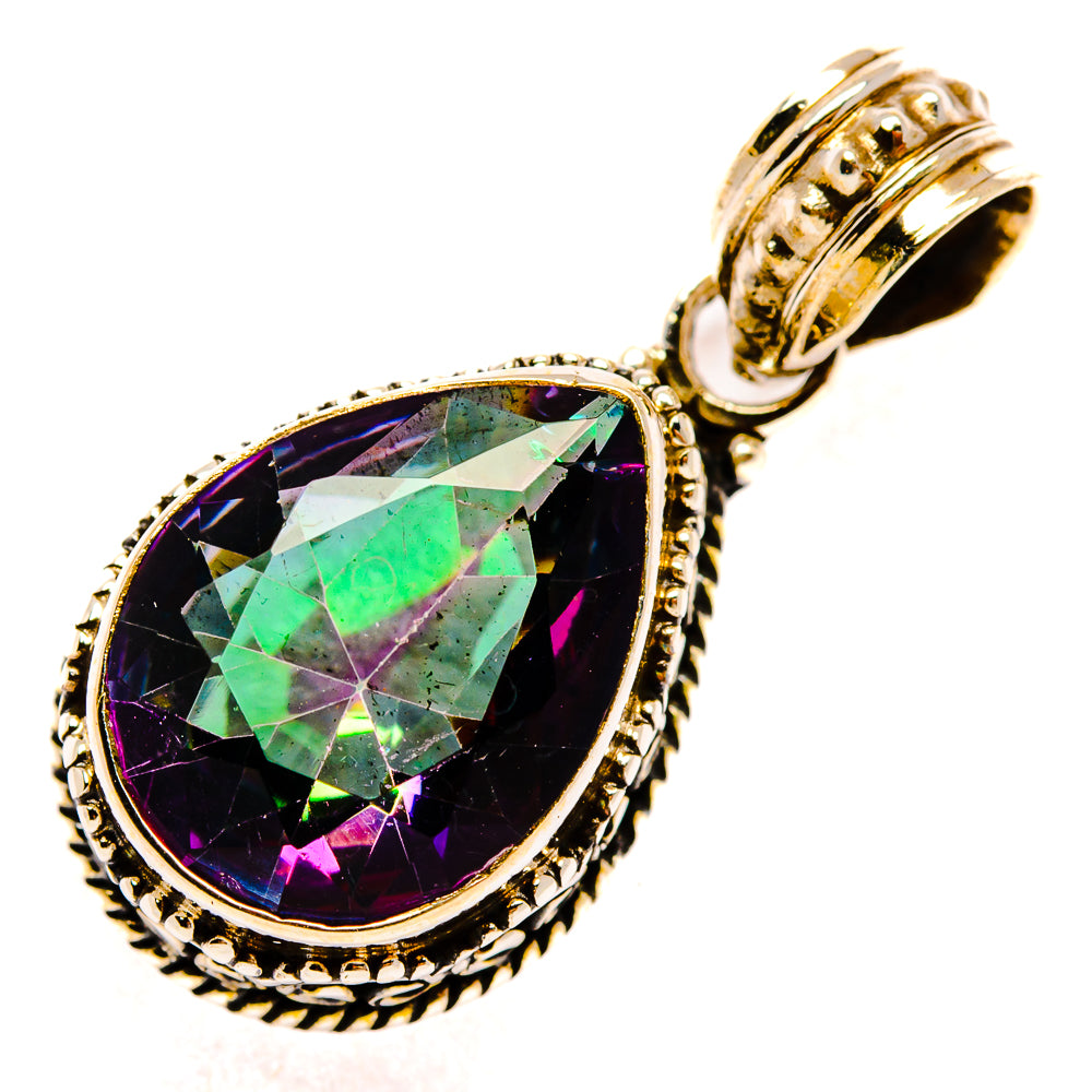 Mystic Topaz Pendants handcrafted by Ana Silver Co - PD27825 - Photo 2