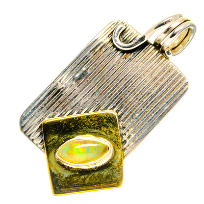 Ethiopian Opal Pendants handcrafted by Ana Silver Co - PD27838 - Photo 2