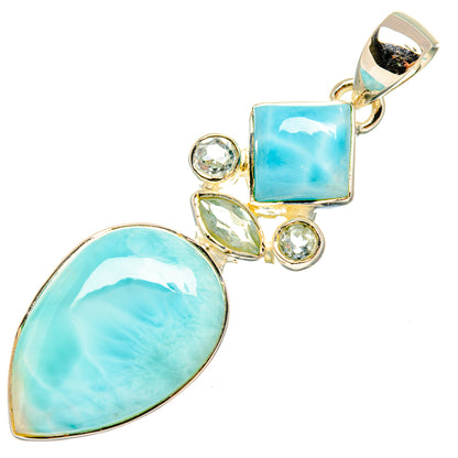 Larimar Pendants handcrafted by Ana Silver Co - PD27851 - Photo 2