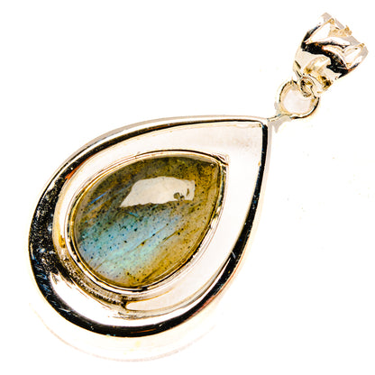 Labradorite Pendants handcrafted by Ana Silver Co - PD27881 - Photo 2