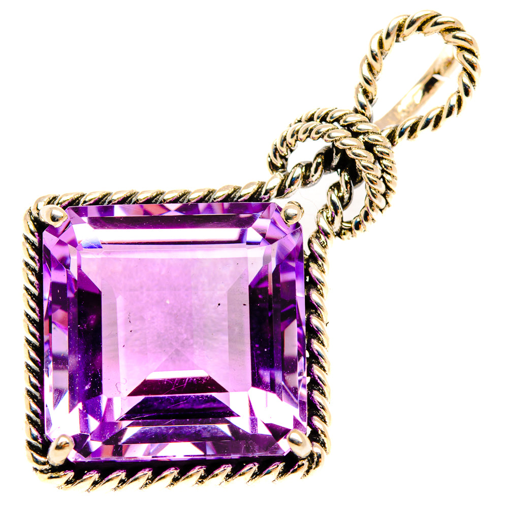 Amethyst Pendants handcrafted by Ana Silver Co - PD27884 - Photo 2