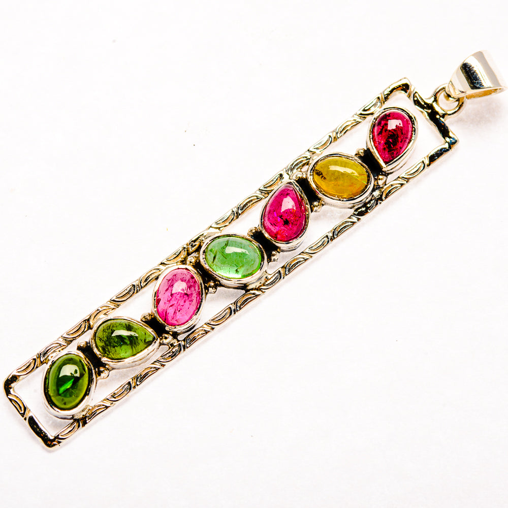 Tourmaline Pendants handcrafted by Ana Silver Co - PD27901 - Photo 2