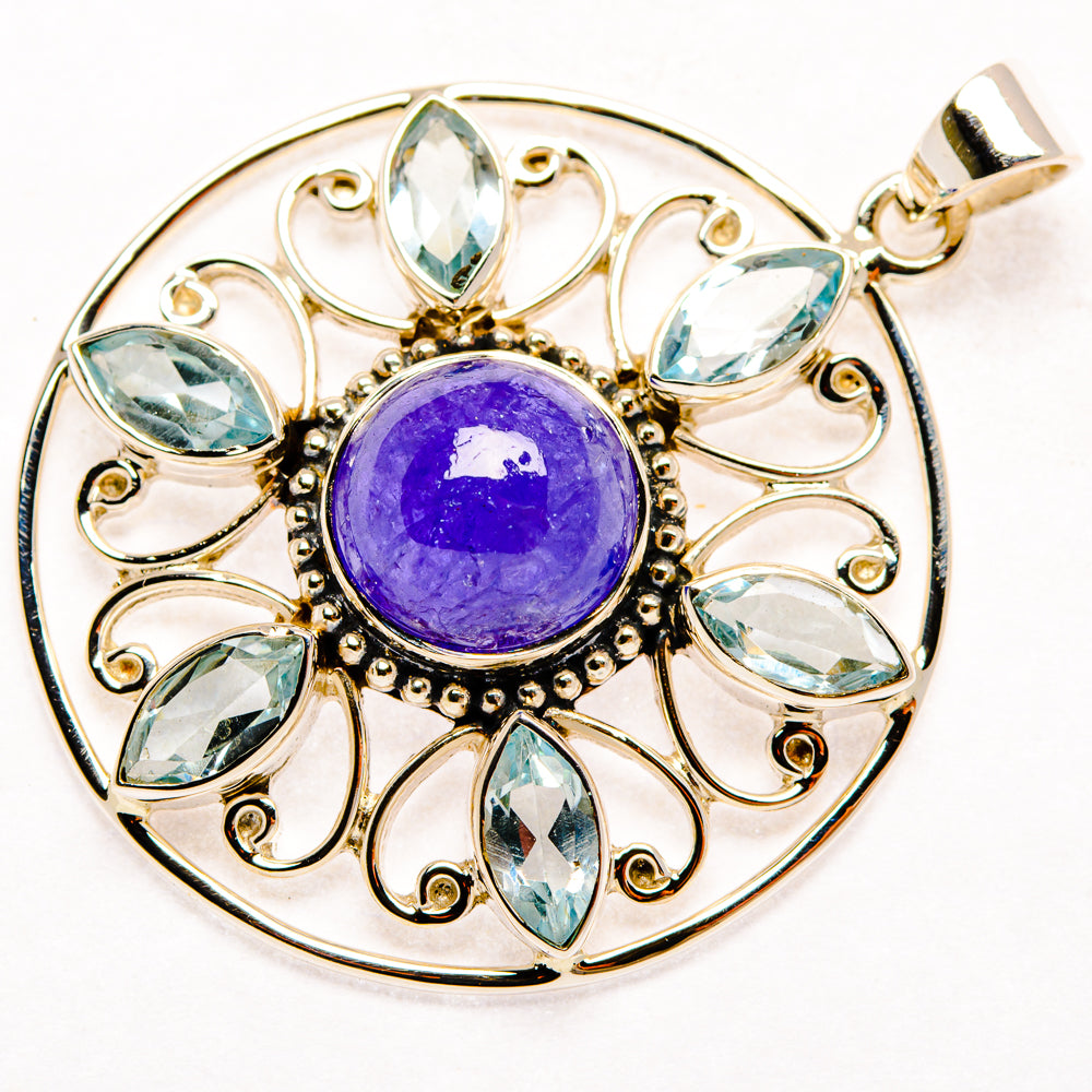 Tanzanite Pendants handcrafted by Ana Silver Co - PD27920 - Photo 2