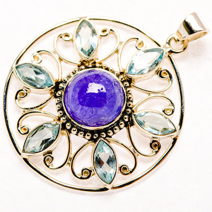 Tanzanite Pendants handcrafted by Ana Silver Co - PD27920 - Photo 2
