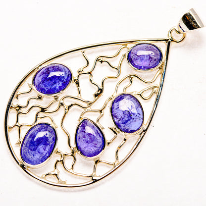 Tanzanite Pendants handcrafted by Ana Silver Co - PD27922 - Photo 2