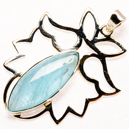 Aquamarine Pendants handcrafted by Ana Silver Co - PD27923 - Photo 2