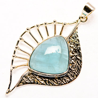 Aquamarine Pendants handcrafted by Ana Silver Co - PD27927 - Photo 2