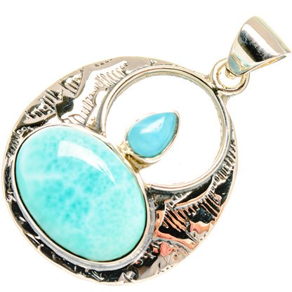 Larimar Pendants handcrafted by Ana Silver Co - PD27939 - Photo 2