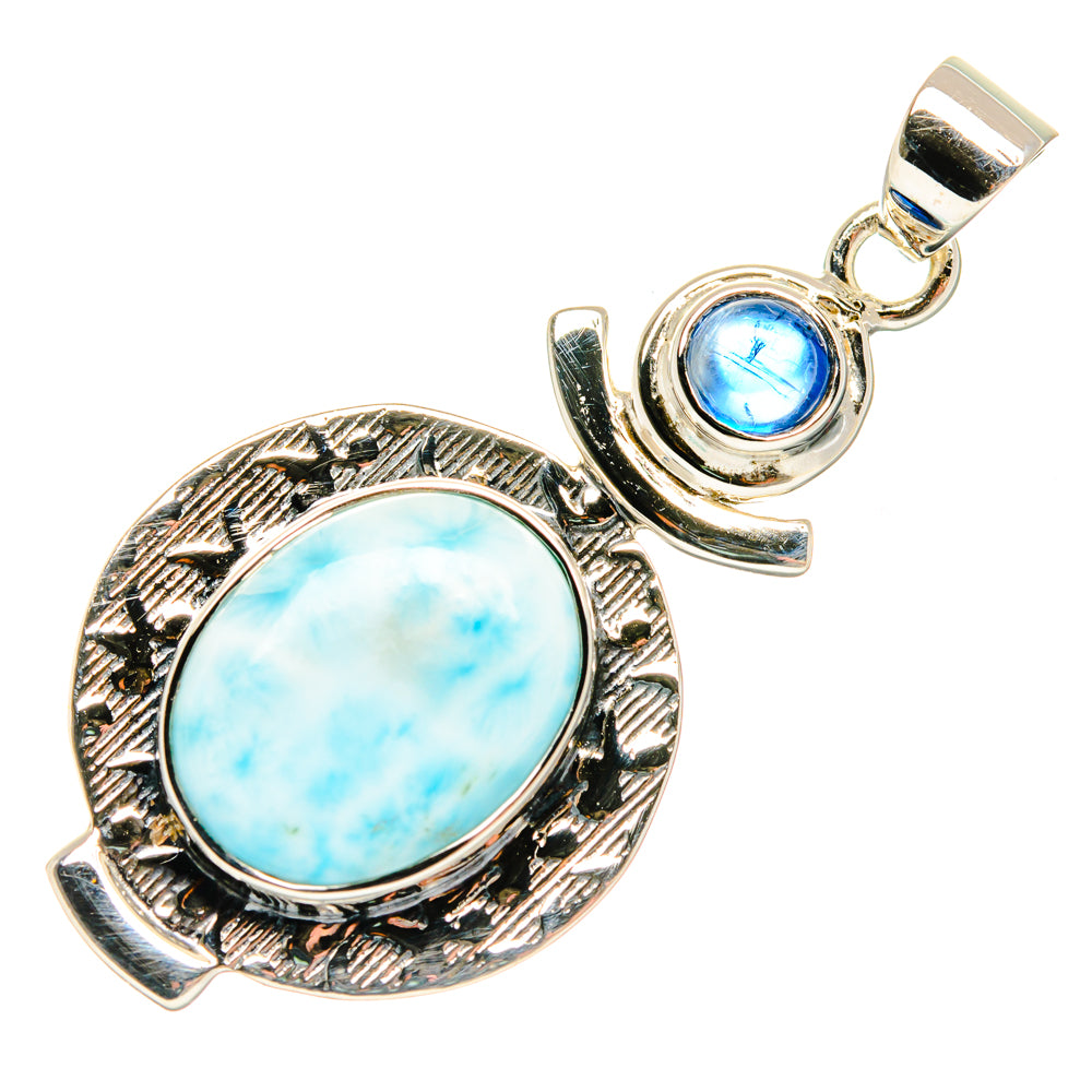 Larimar Pendants handcrafted by Ana Silver Co - PD27946 - Photo 2