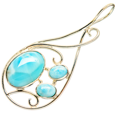 Larimar Pendants handcrafted by Ana Silver Co - PD27947 - Photo 2