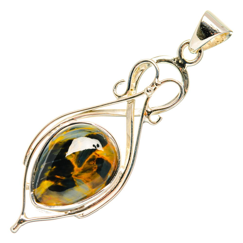 Pietersite Pendants handcrafted by Ana Silver Co - PD27948 - Photo 2