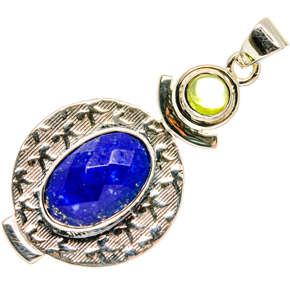 Lapis Lazuli Pendants handcrafted by Ana Silver Co - PD27953 - Photo 2