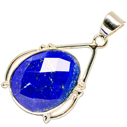 Lapis Lazuli Pendants handcrafted by Ana Silver Co - PD27974 - Photo 2