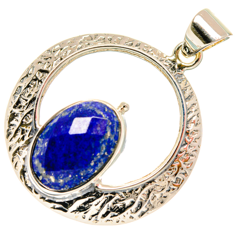Lapis Lazuli Pendants handcrafted by Ana Silver Co - PD27976 - Photo 2