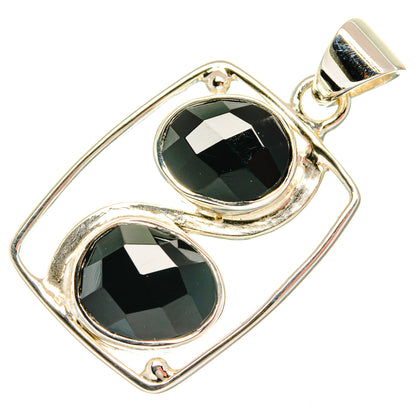 Black Onyx Pendants handcrafted by Ana Silver Co - PD27981 - Photo 2