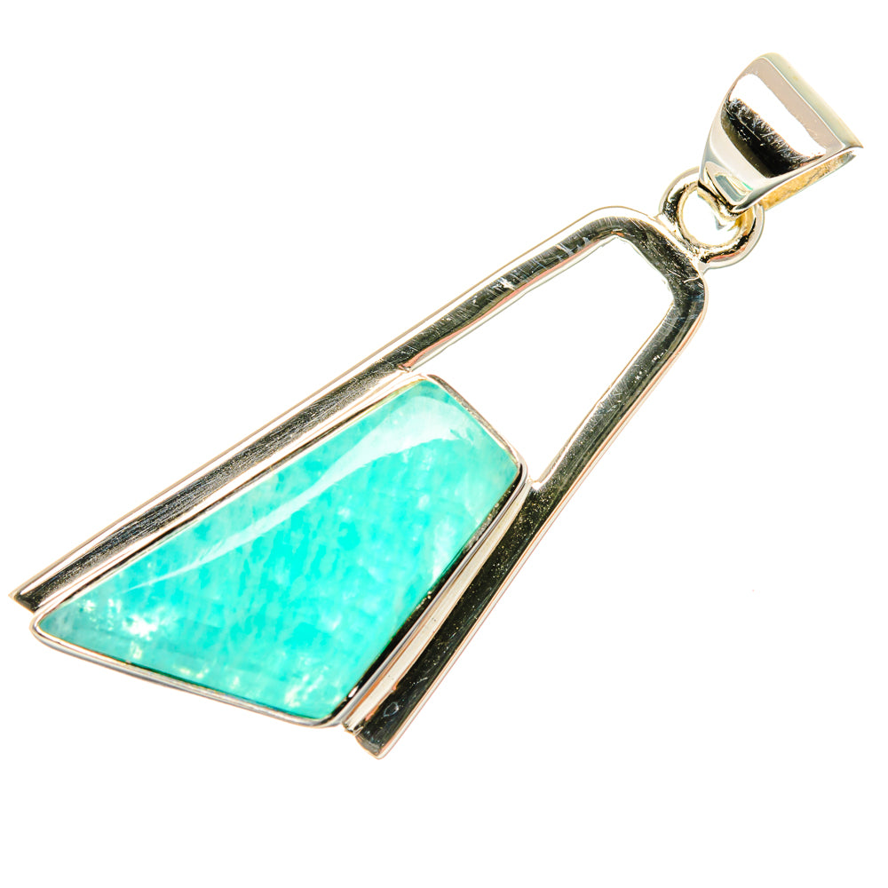 Amazonite Pendants handcrafted by Ana Silver Co - PD27985 - Photo 2