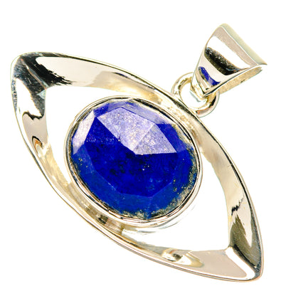 Lapis Lazuli Pendants handcrafted by Ana Silver Co - PD27989 - Photo 2