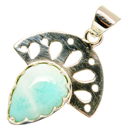 Larimar Pendants handcrafted by Ana Silver Co - PD27991 - Photo 2