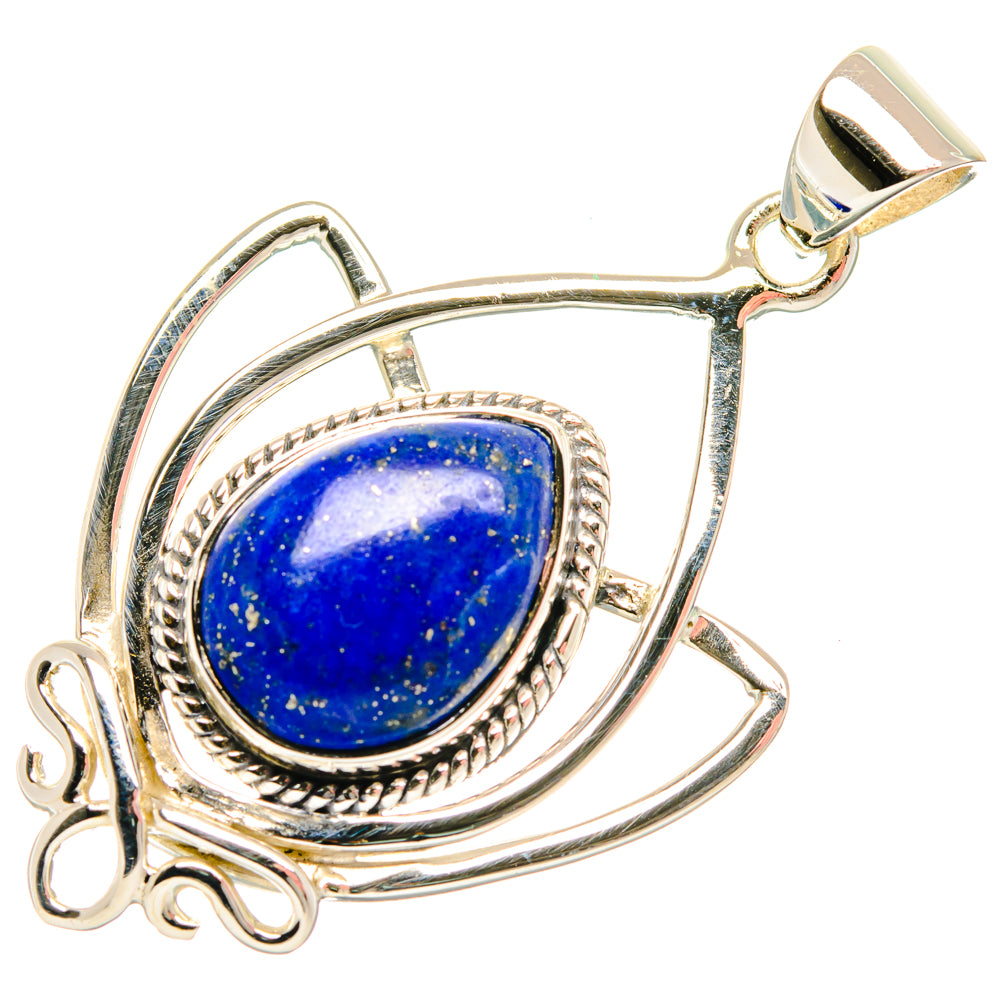 Lapis Lazuli Pendants handcrafted by Ana Silver Co - PD27992 - Photo 2