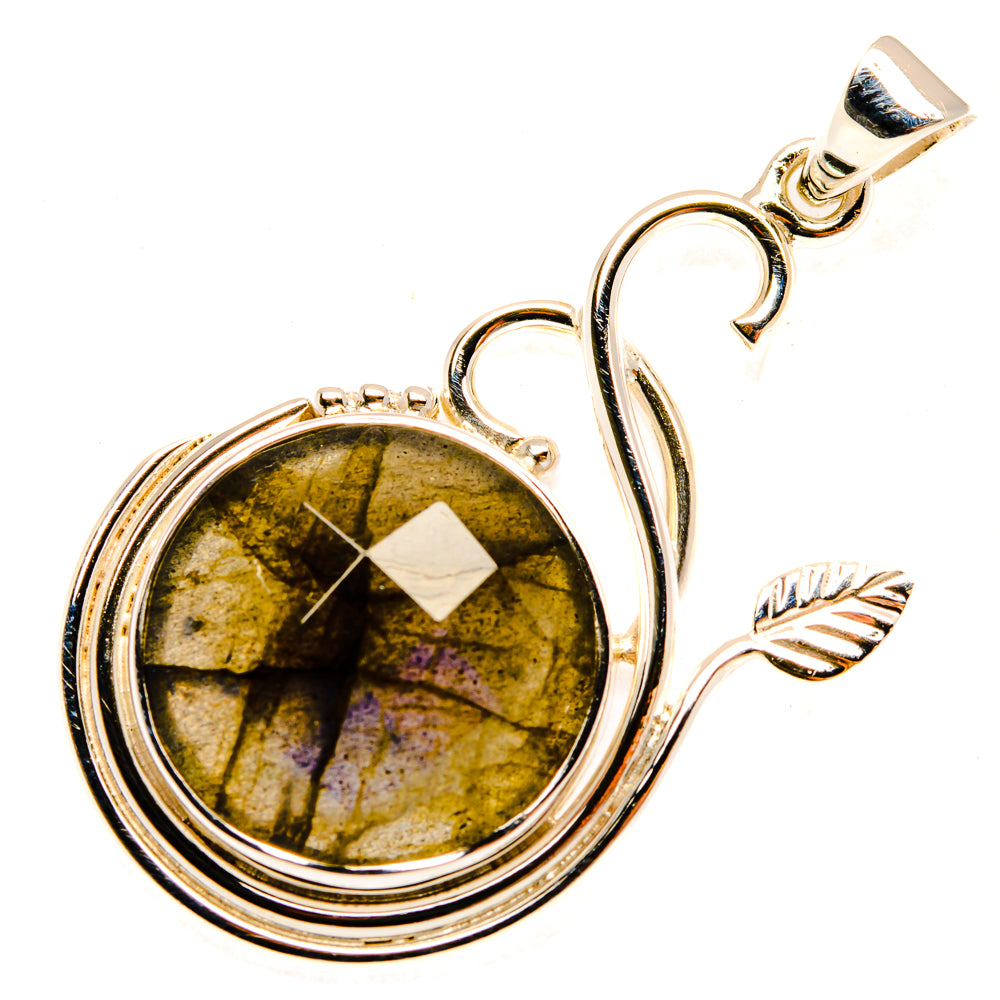Labradorite Pendants handcrafted by Ana Silver Co - PD27998 - Photo 2