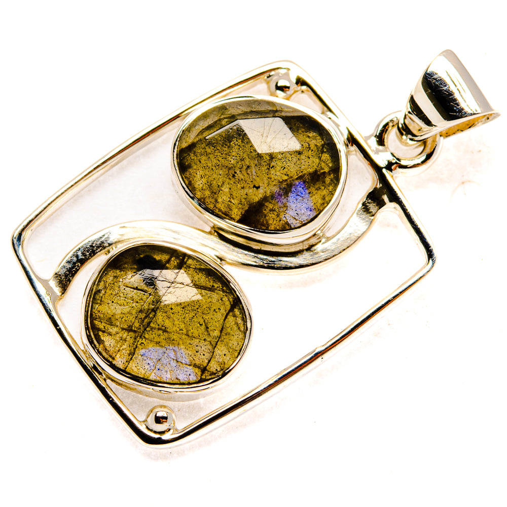 Labradorite Pendants handcrafted by Ana Silver Co - PD28003 - Photo 2