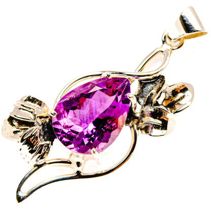 Amethyst Pendants handcrafted by Ana Silver Co - PD28009 - Photo 2
