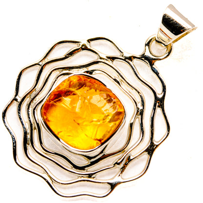 Citrine Pendants handcrafted by Ana Silver Co - PD28014 - Photo 2