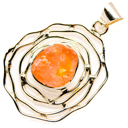Morganite Pendants handcrafted by Ana Silver Co - PD28015 - Photo 2