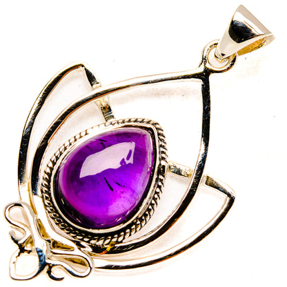 Amethyst Pendants handcrafted by Ana Silver Co - PD28021 - Photo 2