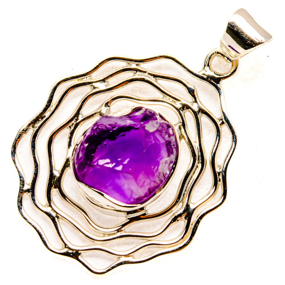 Amethyst Pendants handcrafted by Ana Silver Co - PD28023 - Photo 2