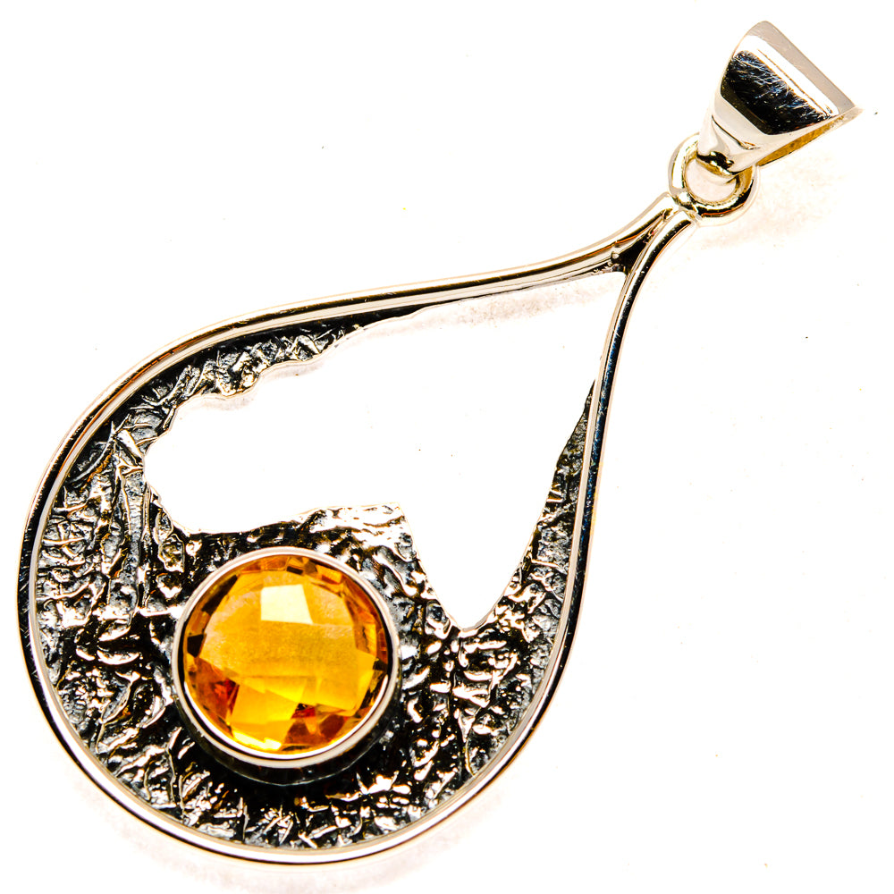 Citrine Pendants handcrafted by Ana Silver Co - PD28026 - Photo 2