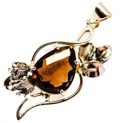 Smoky Quartz Pendants handcrafted by Ana Silver Co - PD28032 - Photo 2