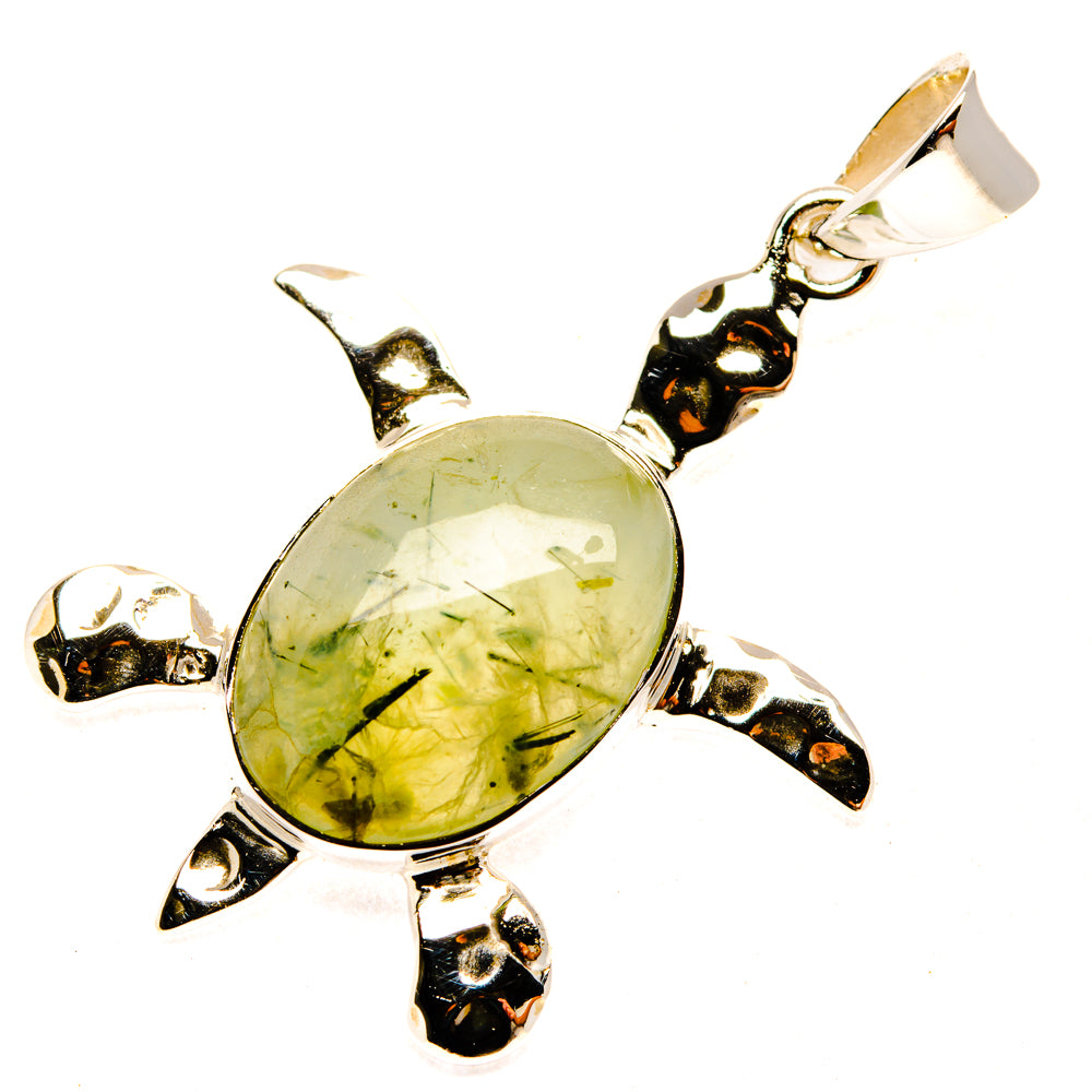 Prehnite Pendants handcrafted by Ana Silver Co - PD28035 - Photo 2
