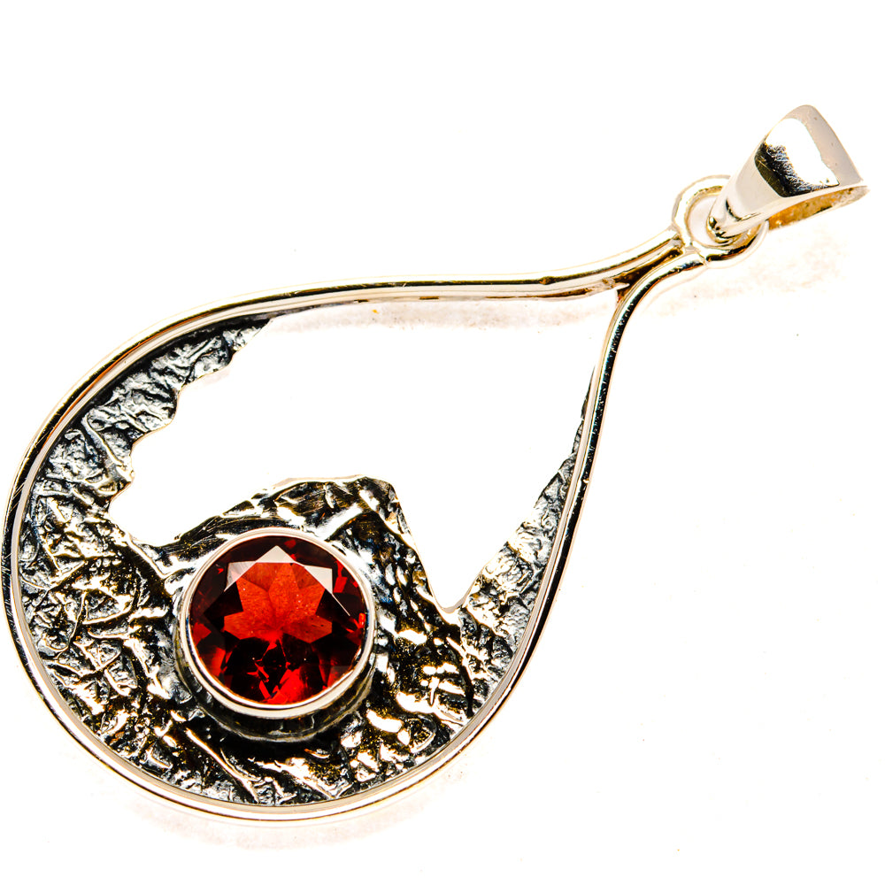 Garnet Pendants handcrafted by Ana Silver Co - PD28037 - Photo 2