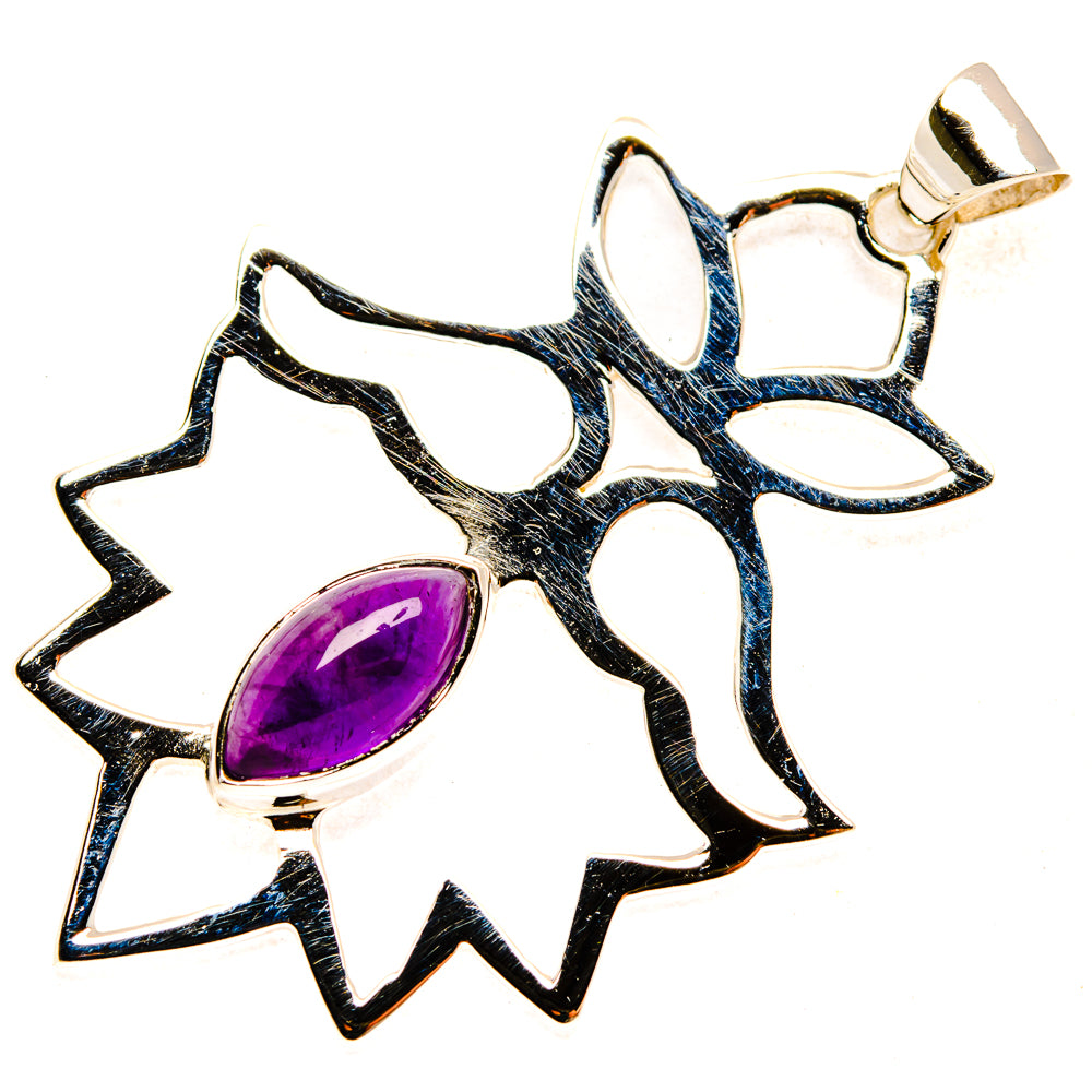 Amethyst Pendants handcrafted by Ana Silver Co - PD28045 - Photo 2