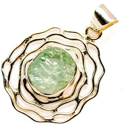 Prehnite Pendants handcrafted by Ana Silver Co - PD28048 - Photo 2