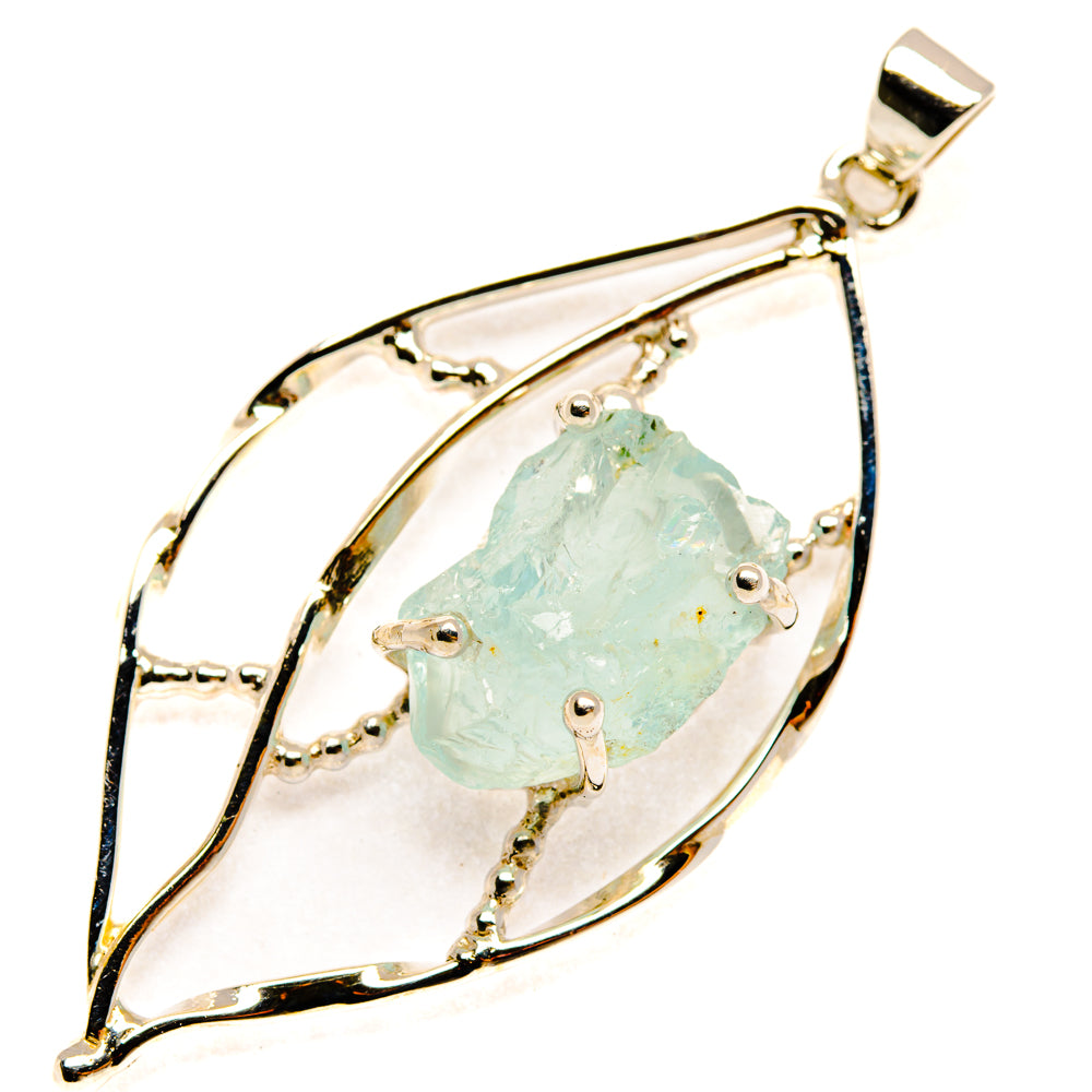 Aquamarine Pendants handcrafted by Ana Silver Co - PD28055 - Photo 2