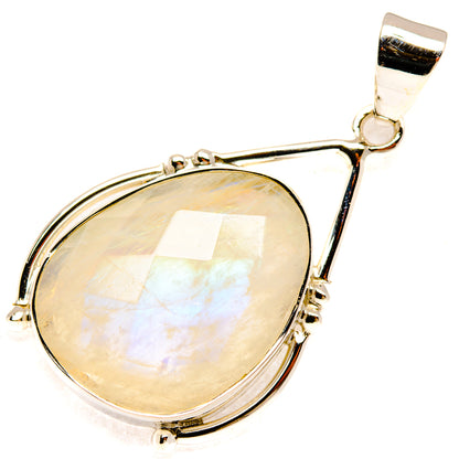 Rainbow Moonstone Pendants handcrafted by Ana Silver Co - PD28057 - Photo 2