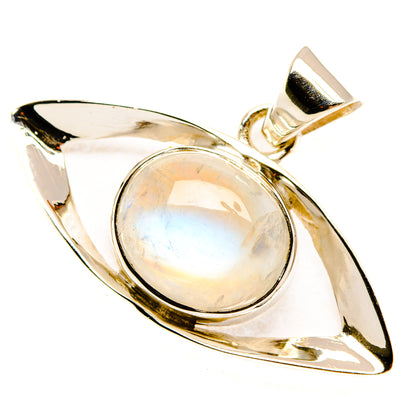 Rainbow Moonstone Pendants handcrafted by Ana Silver Co - PD28068 - Photo 2