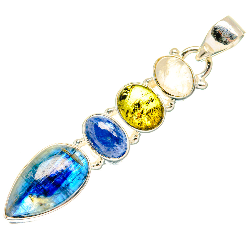 Kyanite Pendants handcrafted by Ana Silver Co - PD28076 - Photo 2