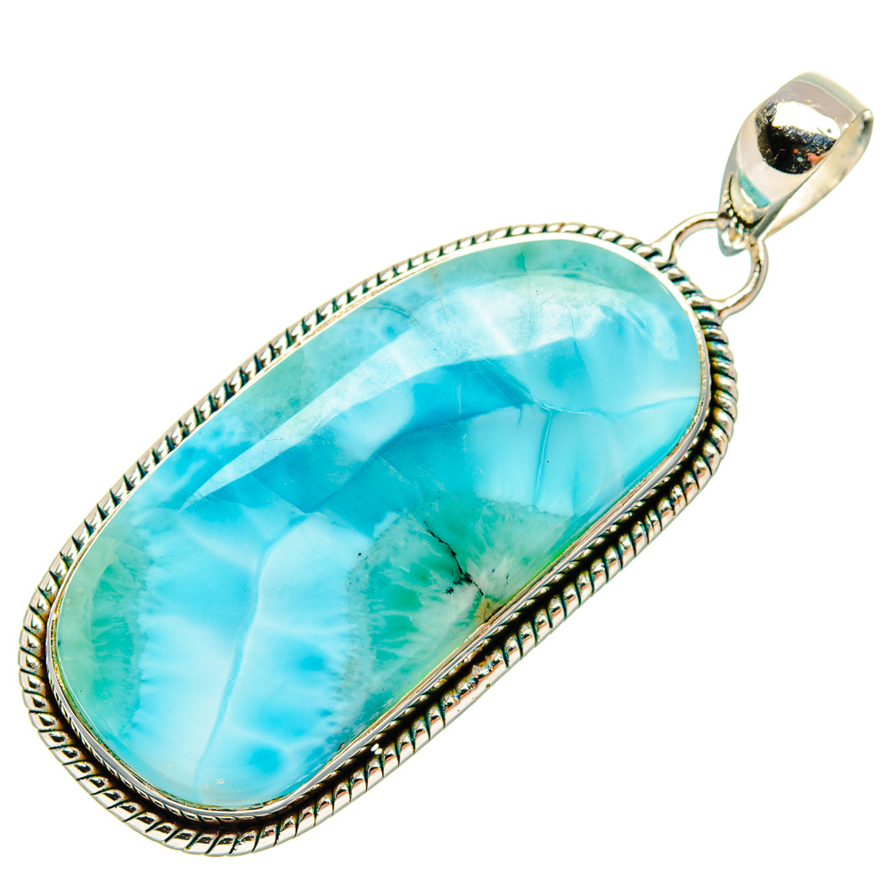 Larimar Pendants handcrafted by Ana Silver Co - PD28098 - Photo 2