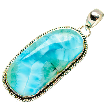 Larimar Pendants handcrafted by Ana Silver Co - PD28098 - Photo 2