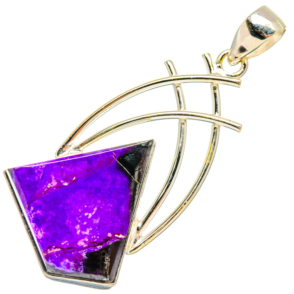 Sugilite Pendants handcrafted by Ana Silver Co - PD28108 - Photo 2