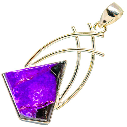 Sugilite Pendants handcrafted by Ana Silver Co - PD28108 - Photo 2