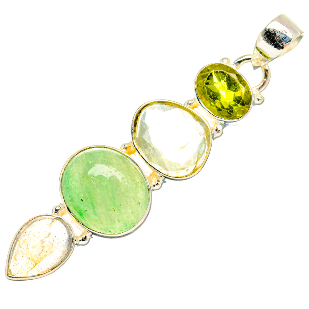 Green Aventurine Pendants handcrafted by Ana Silver Co - PD28112 - Photo 2