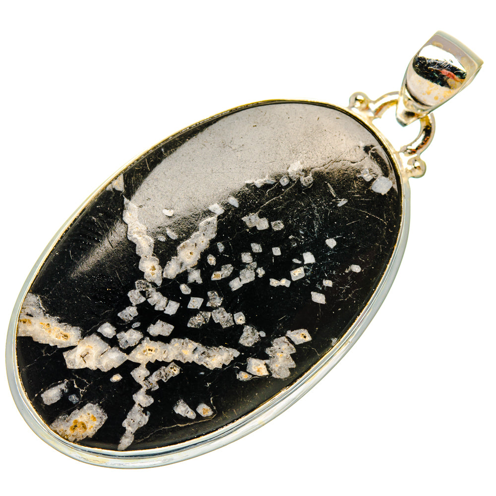 Chrysanthemum Stone Pendants handcrafted by Ana Silver Co - PD28115 - Photo 2