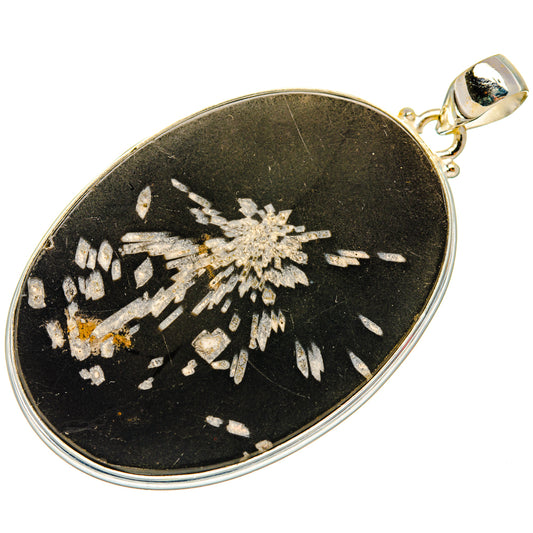 Chrysanthemum Stone Pendants handcrafted by Ana Silver Co - PD28119 - Photo 2