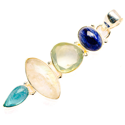Rainbow Moonstone Pendants handcrafted by Ana Silver Co - PD28137 - Photo 2