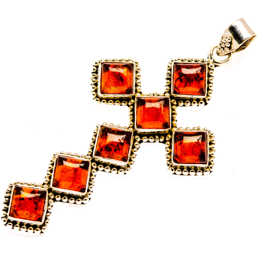 Baltic Amber Pendants handcrafted by Ana Silver Co - PD28157 - Photo 2